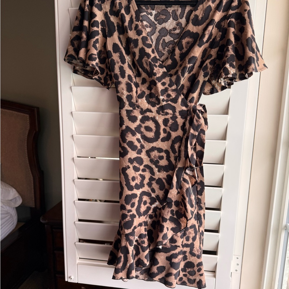 SHEIN Animal Print Dress